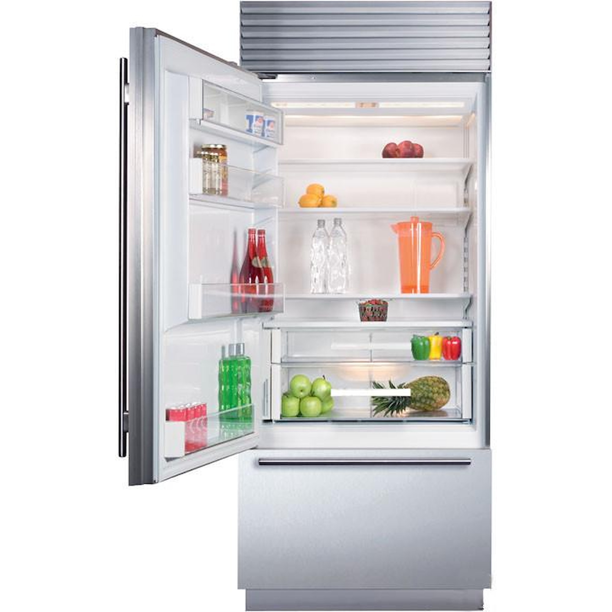 SubZero BI30U ENERGY STAR® 16.8 Cu. Ft. Bottom Freezer Refrigerator